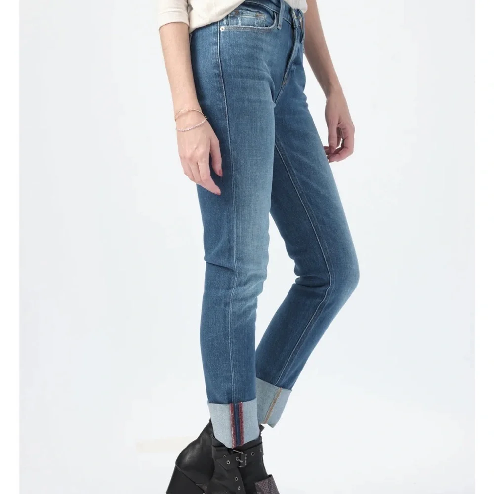 Frame Le Nik Low Slung Jean in Moma‎ Size 25